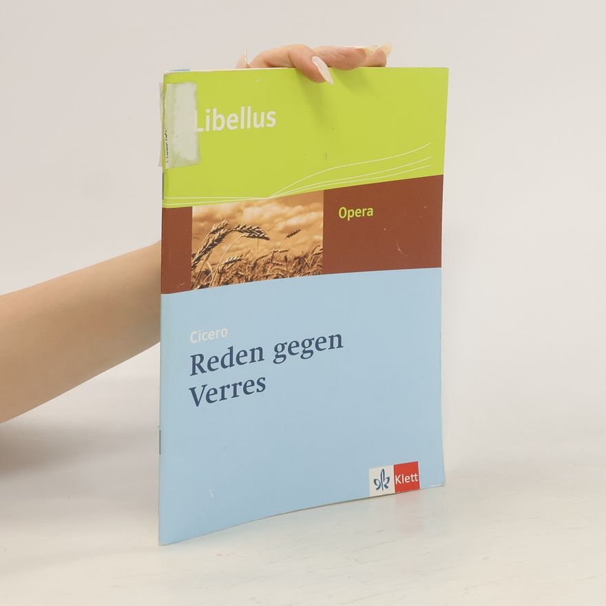 Marcus Tullius Cicero Reden gegen Verres