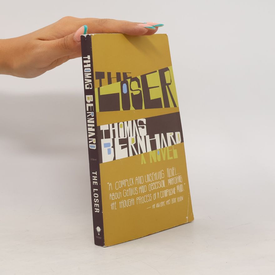 Thomas Bernhard The Loser. Der Untergeher, englische Ausgabe