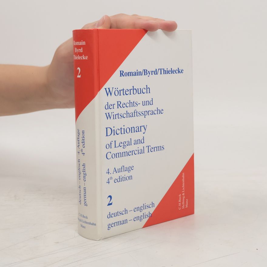 Alfred Romain Dictionary of Legal and Commercial Term