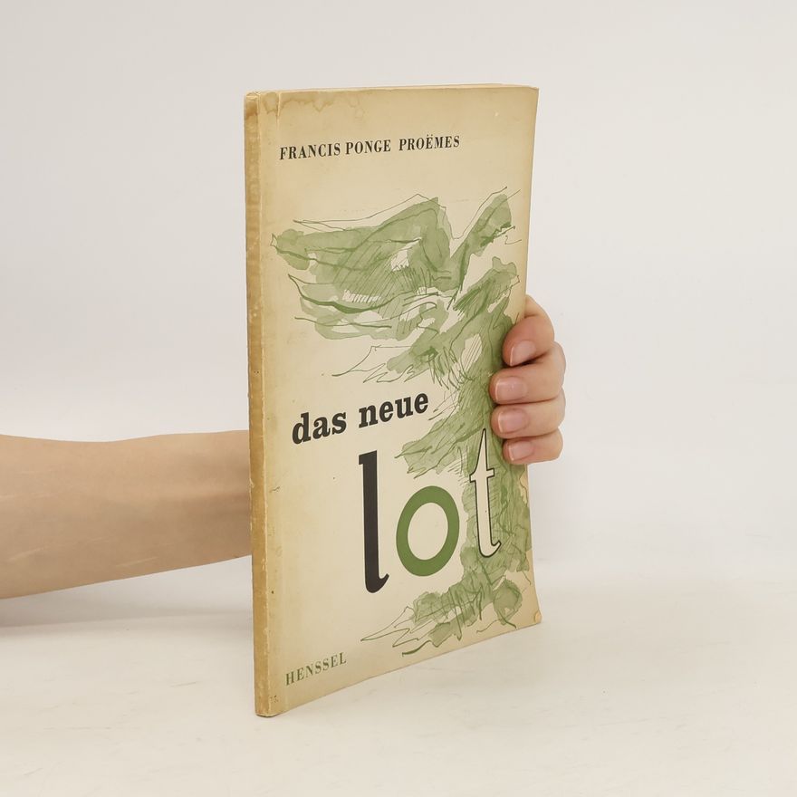 Francis Ponge Proemes