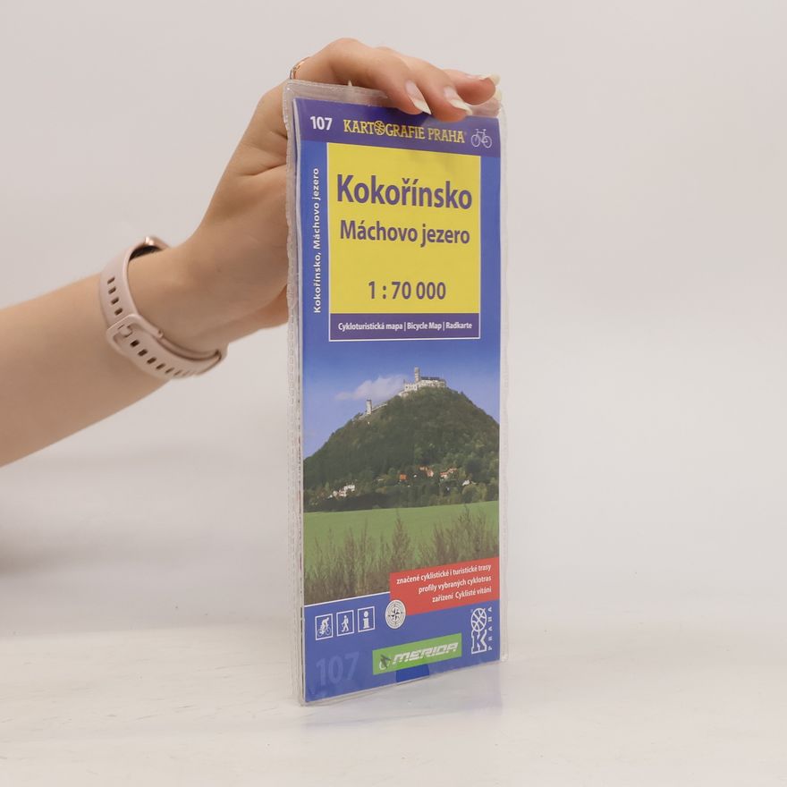 Kartografie Praha Kokořínsko, Máchovo jezero 1:70 000
