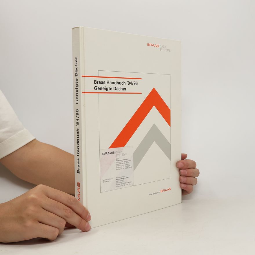 Various authors Braas Handbuch '94/96 Geneigte Dächer