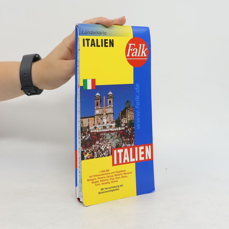 Autorenkollektiv Falk Plan Italien. Italia. Italy