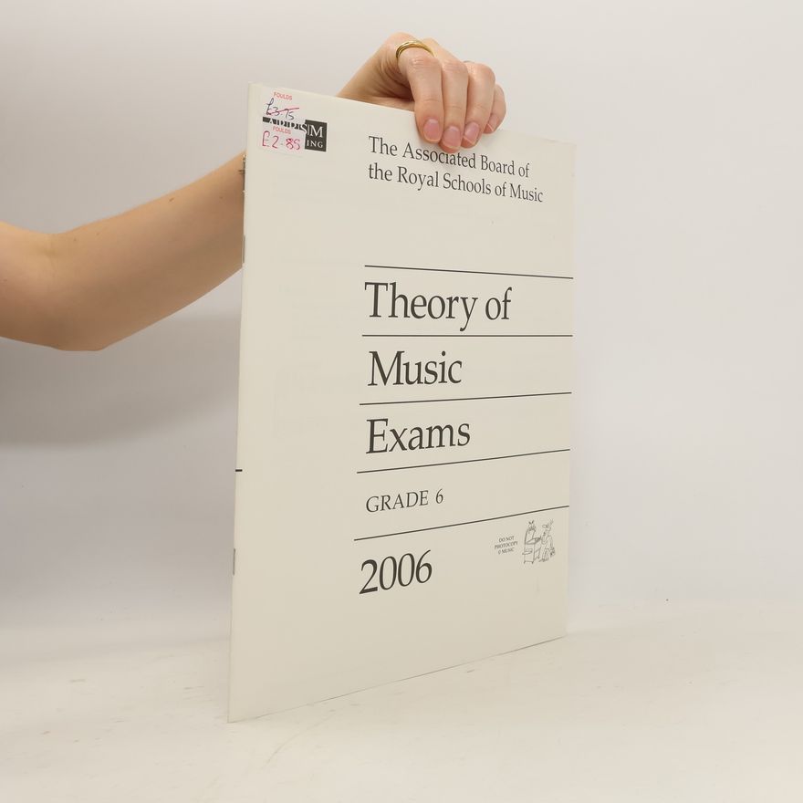 Kolektiv autorů Theory of Music Exams Grade 6