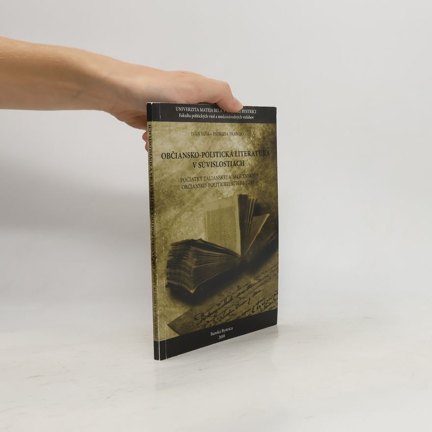 Patrizia Prando Občiansko-politická literatúra v súvislostiach