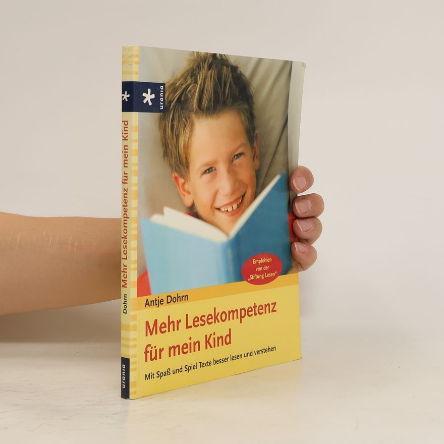 Antje Dohrn Mehr Lesekompetenz für mein Kind
