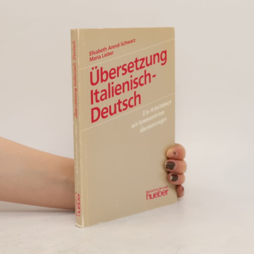 Elisabeth Arend Übersetzung Italienisch - Deutsch