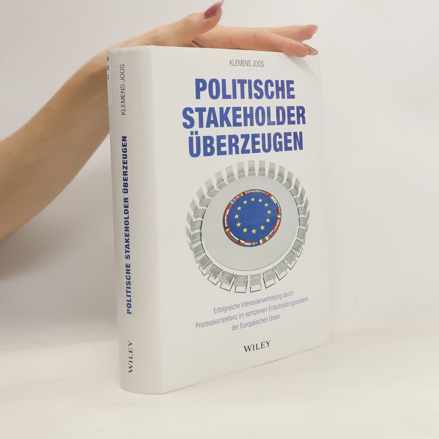 Klemens Joos Politische Stakeholder überzeugen