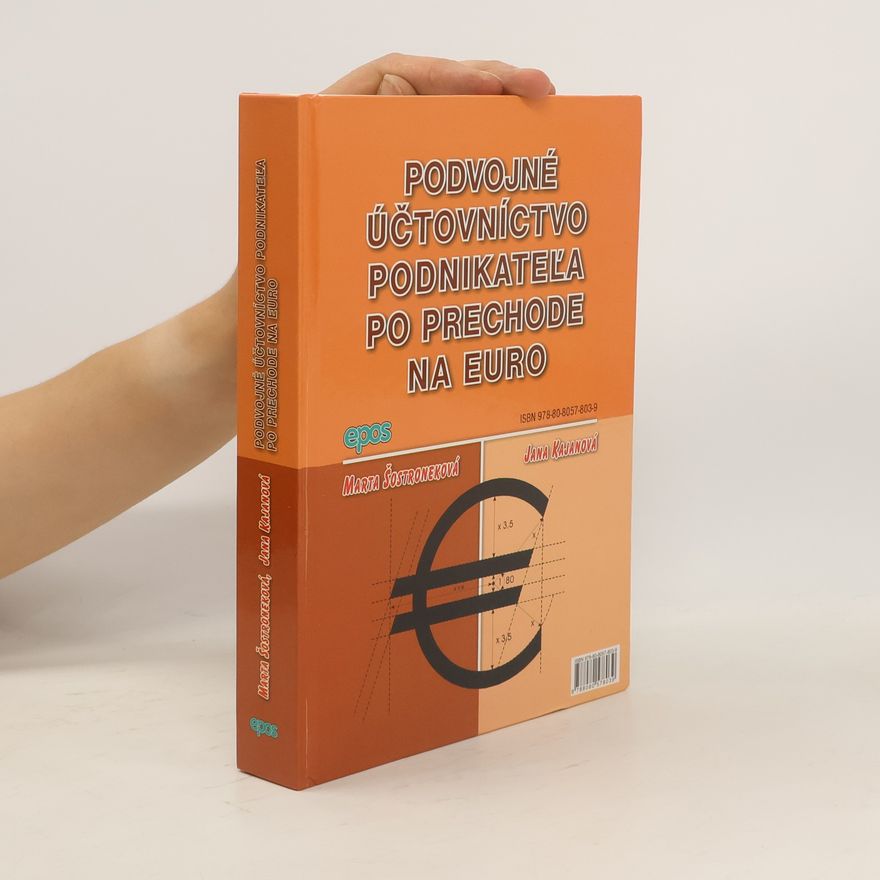 Jana Kajanová Podvojné účtovníctvo podnikateľa po prechode na euro