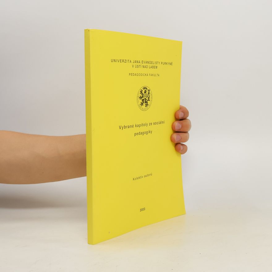 Various authors Vybrané kapitoly ze sociální pedagogiky