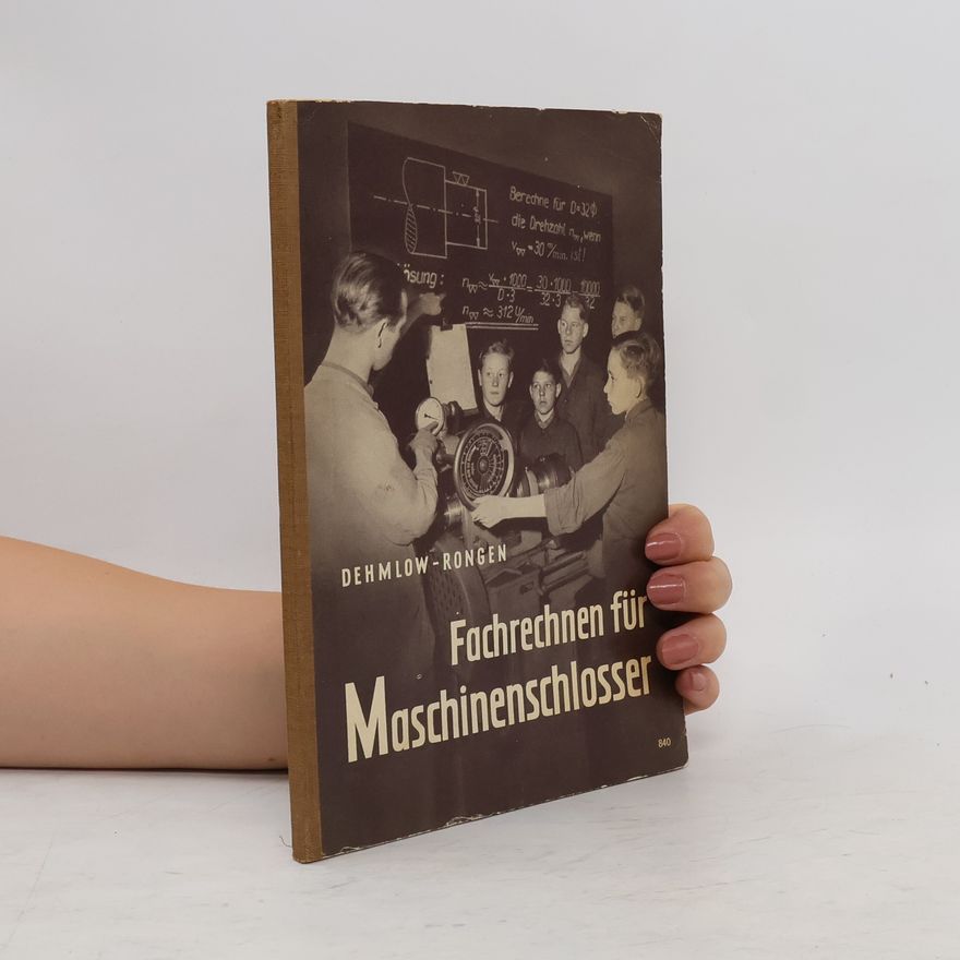 Martin Dehmlow Fachrechen für Maschinenschlosser