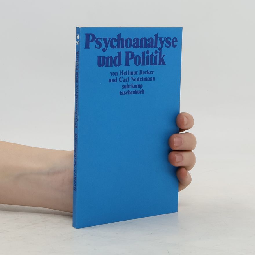 Hellmut Becker Psychoanalyse und Politik