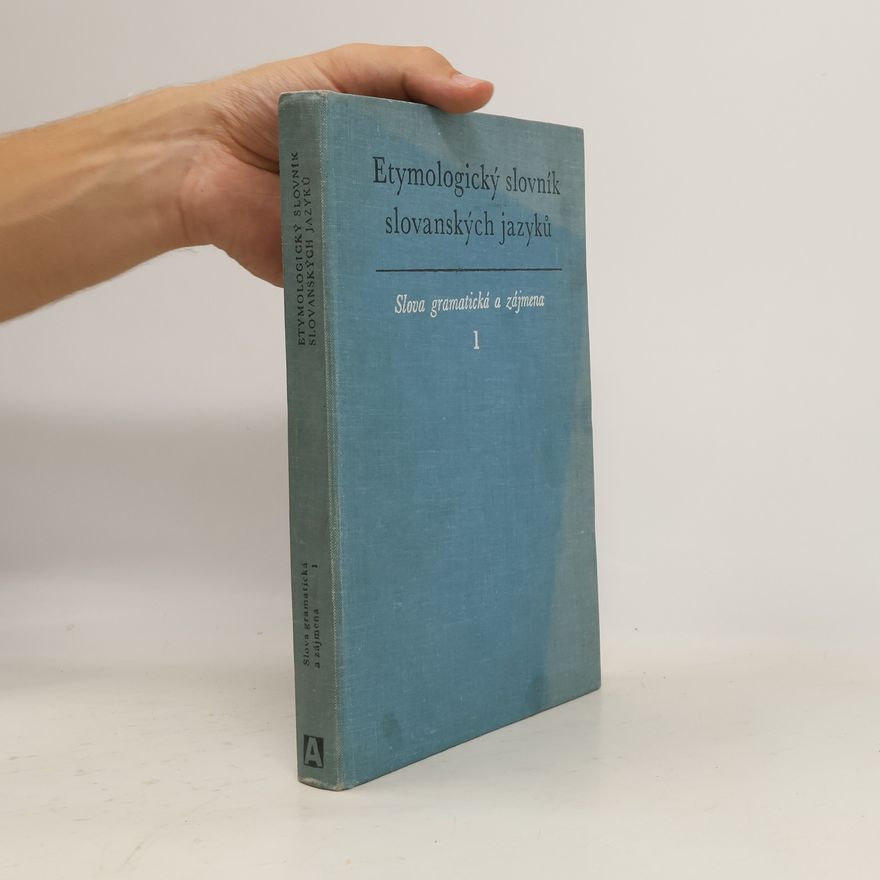 František Kopečný Etymologický slovník slovanských jazyků 1