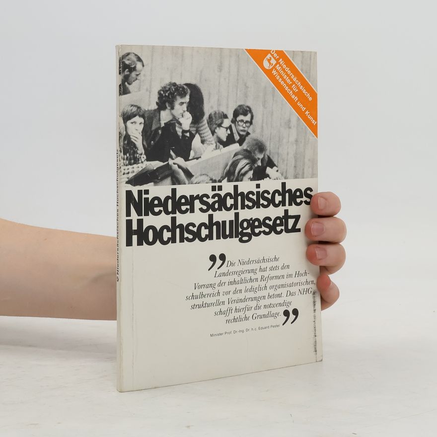 Collectif d'auteurs Niedersächsisches Hochschulgesetz