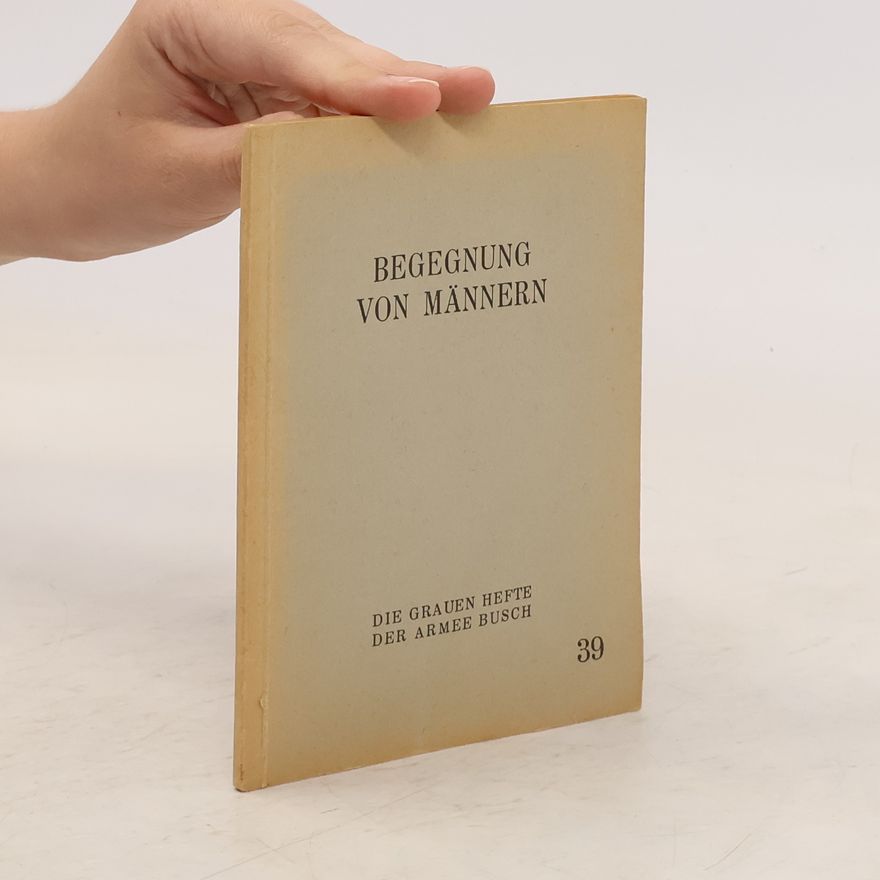 AA.VV. Begegnung von Männern 39