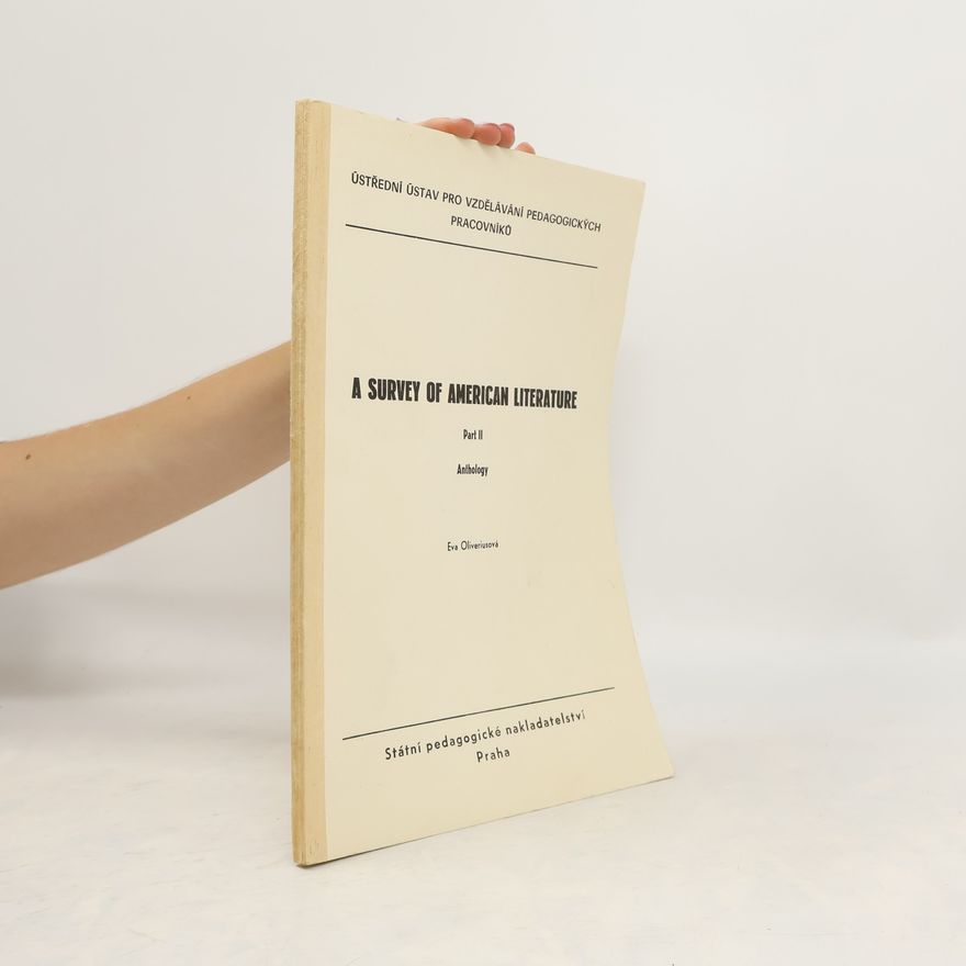 Eva Oliveriusová A Survey of English Literature Part II. History of English Literature