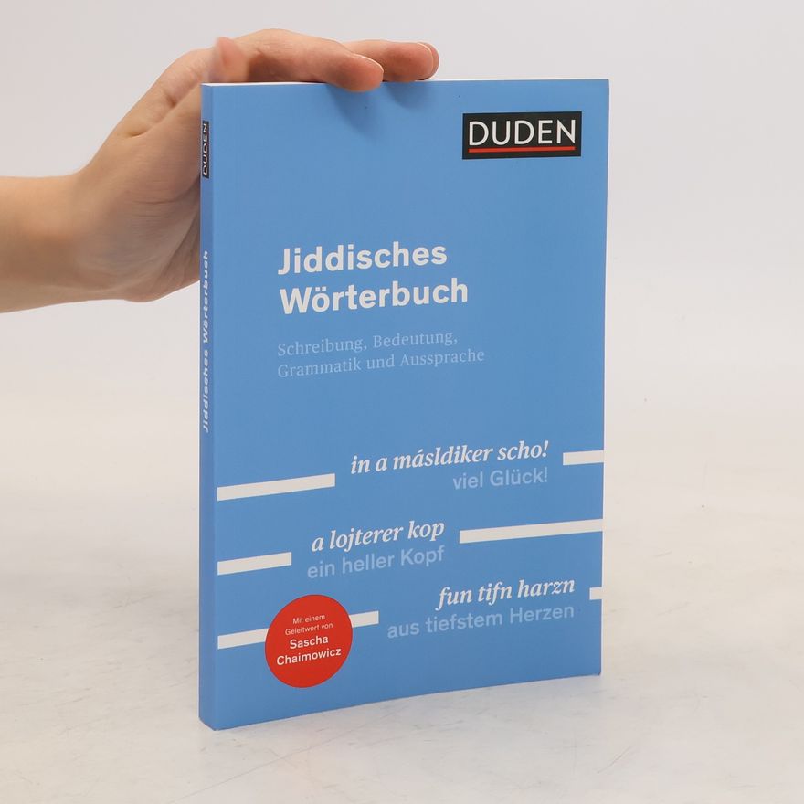 Ronald Lötzsch Duden - Jiddisches Wörterbuch