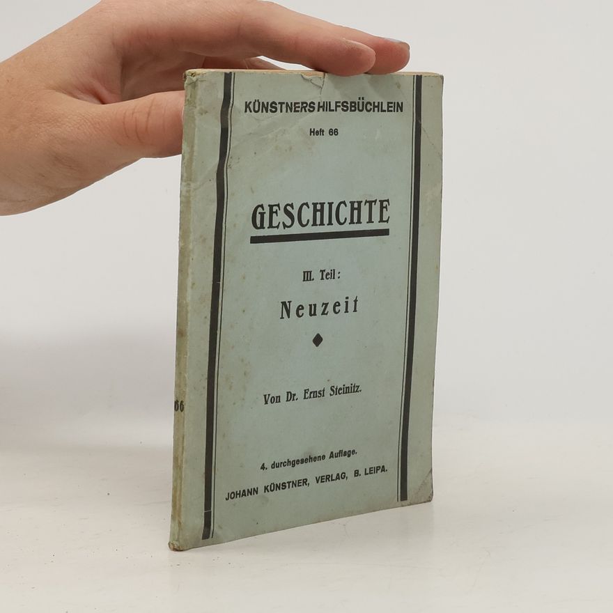 Ernst Steinitz Geschichte