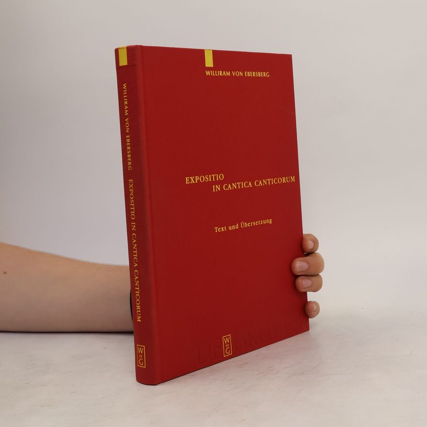 Henrike Lähnemann Expositio in Cantica canticorum und das "Commentarium in Cantica canticorum" Haimos von Auxerre