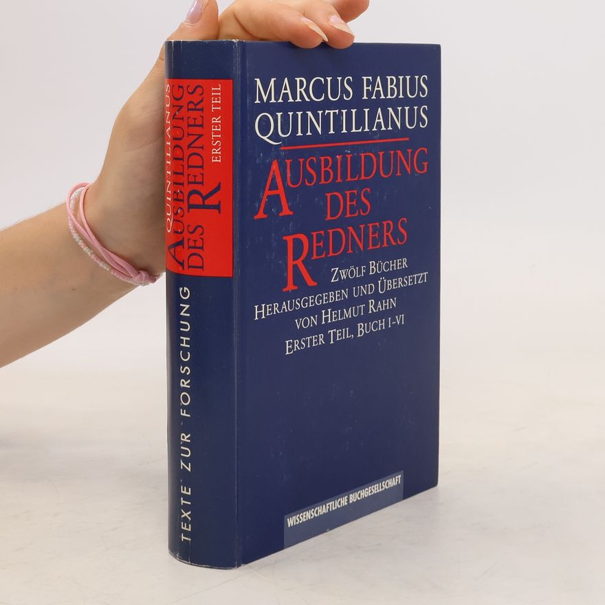 Quintilian Ausbildung des Redners