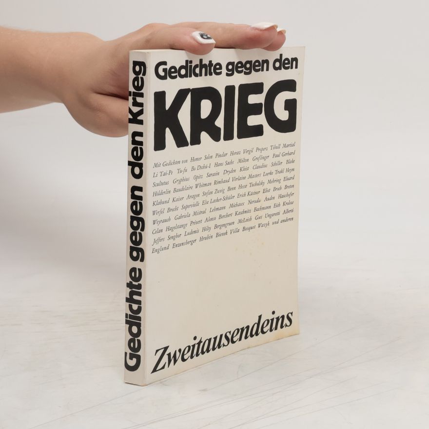Autorenkollektiv Gedichte gegen den Krieg
