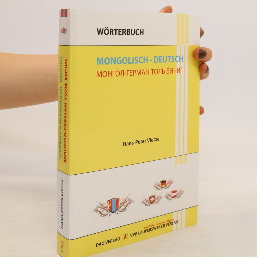 Hans-Peter Vietze Wörterbuch Mongolisch-Deutsch