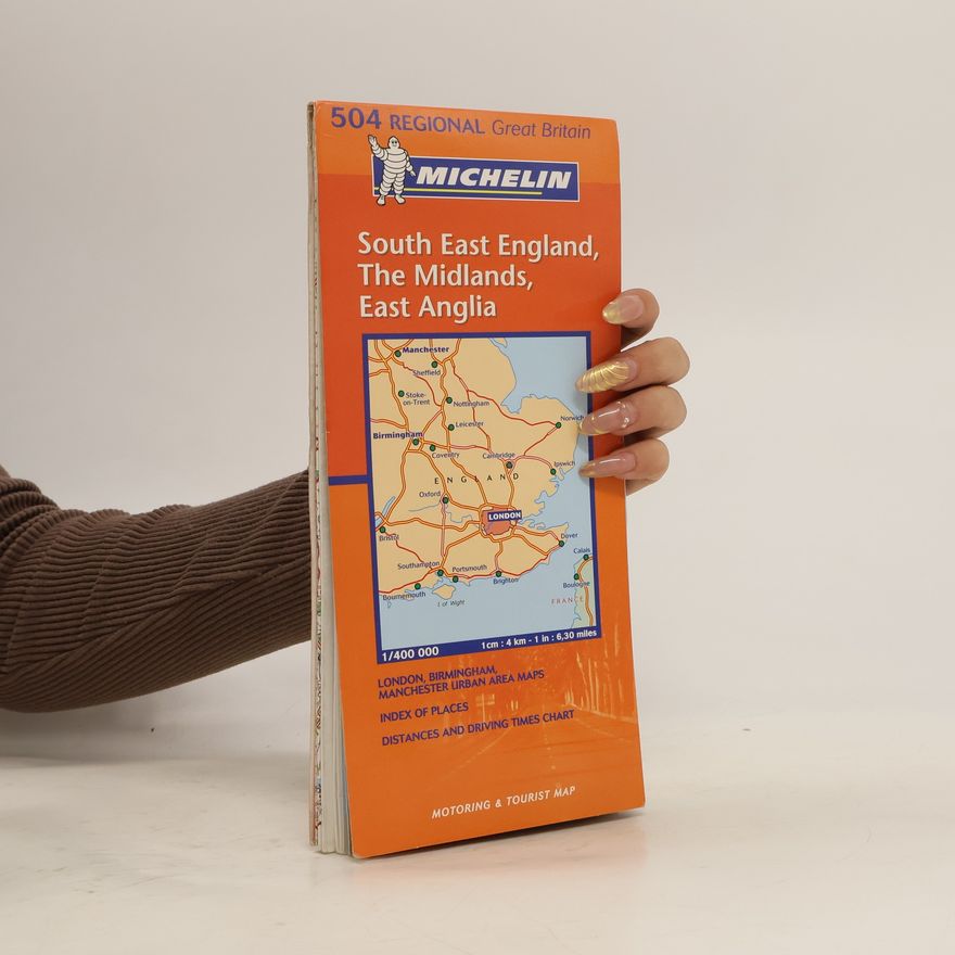 Kolektiv autorů Michelin Regional Maps - 504: South East England, The Midlands, East Anglia