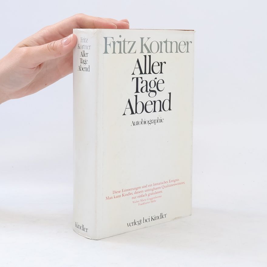 Fritz Kortner Aller Tage Abend