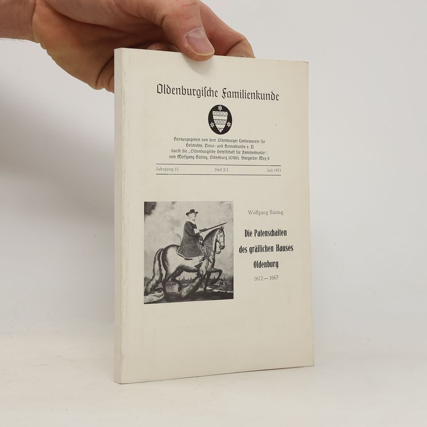 Various authors Oldenburgische Familienkunde