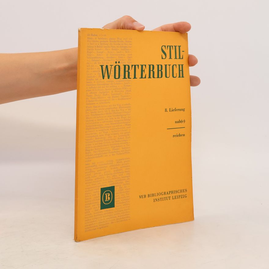 Various authors Stilwörterbuch