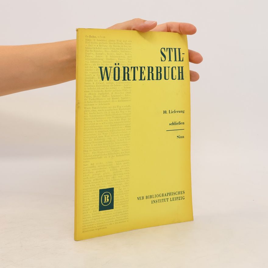 Various authors Stilwörterbuch