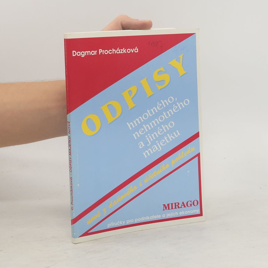 Dagmar Procházková Odpisy hmotného, nehmotného a jiného majetku