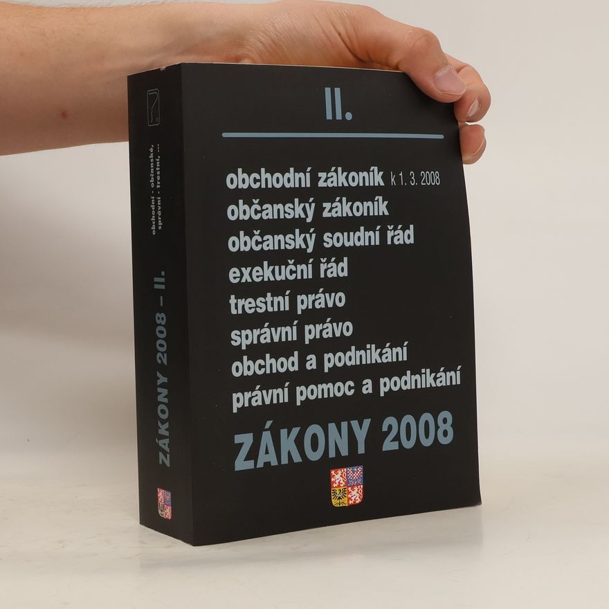 Various authors Zákony 2008 II.