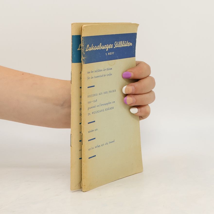Wolfgang Krämer Lukasburger Stilblüten. Heft 1-2