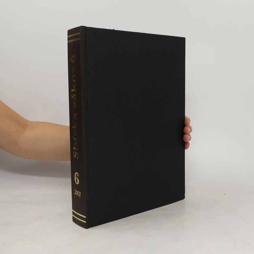 Kolektiv autorů Sbírka zákonů 6/2001