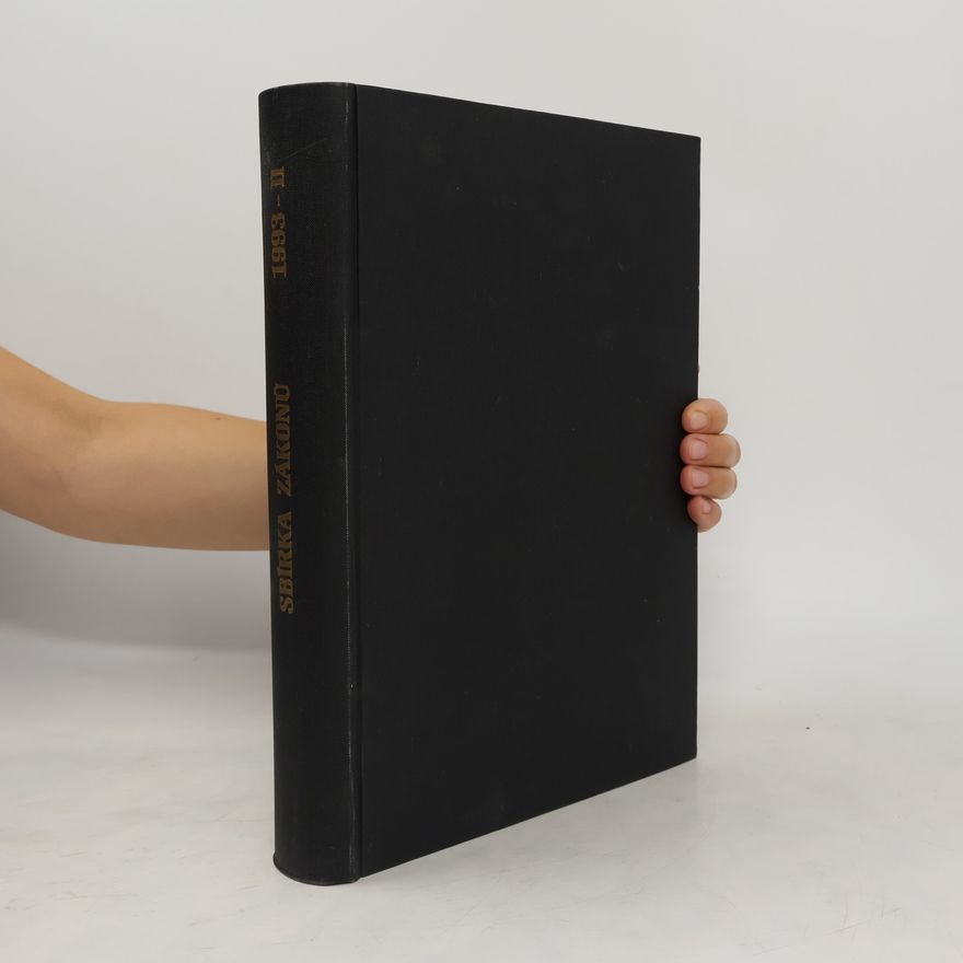 Autorenkollektiv Sbírka zákonů ČR 1993 II.