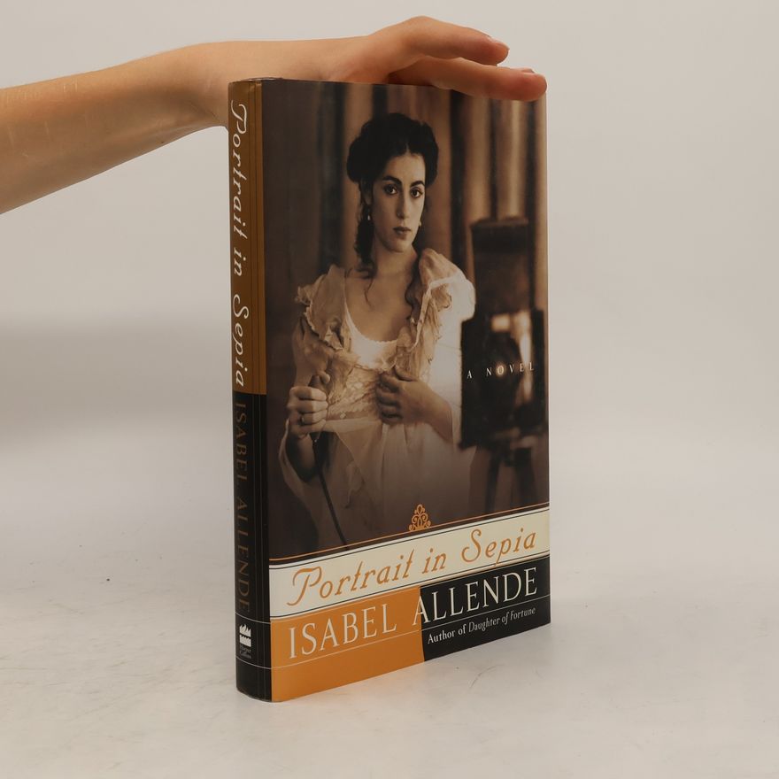 Isabel Allende Portrait in Sepia
