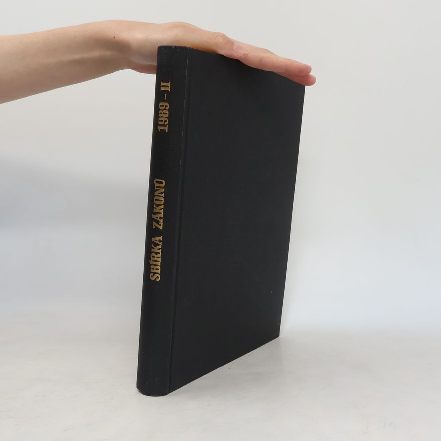 Collectif d'auteurs Sbírka zákonů 1989 II.