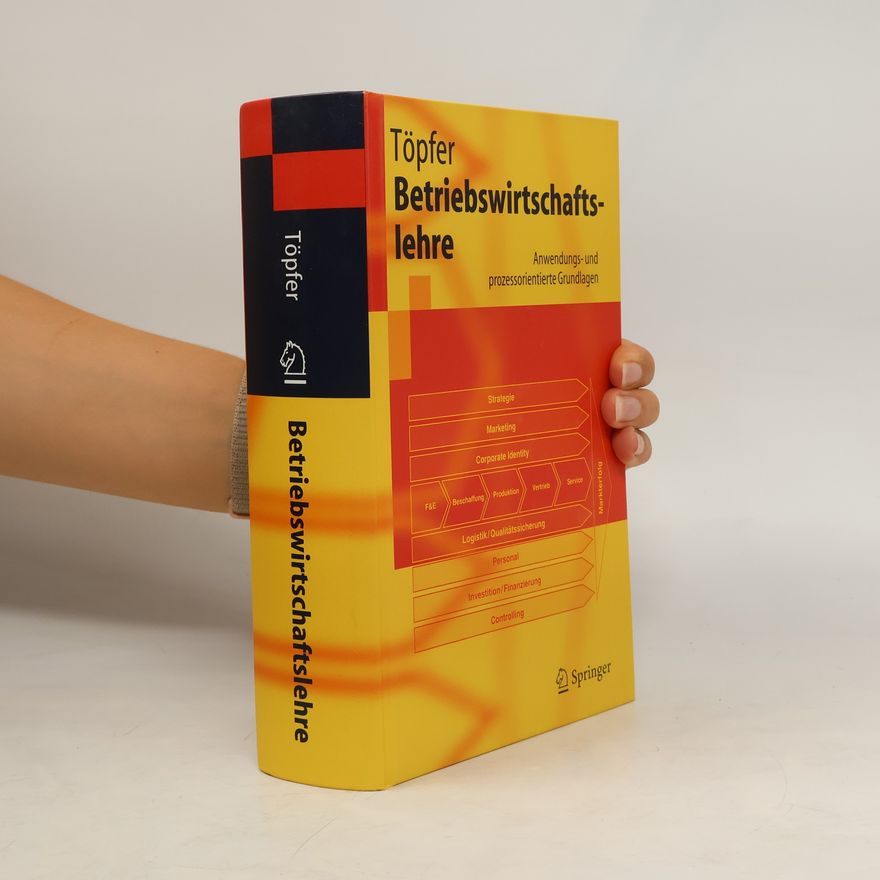 Armin Töpfer Betriebswirtschaftslehre