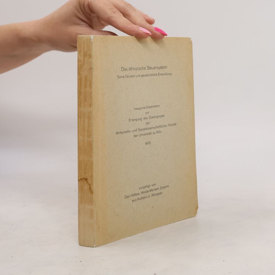Various authors Das äthiopische Steuersystem