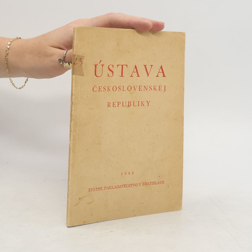 Autorenkollektiv Ústava Československej republiky