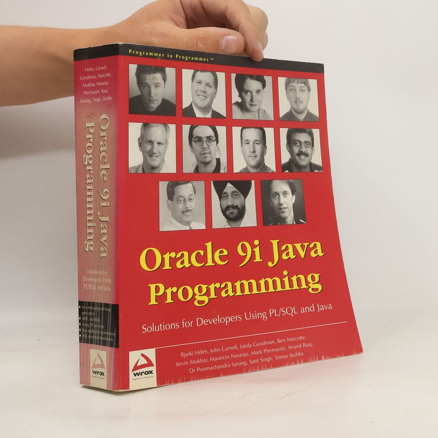 Tomas Stubbs Programmer to Programmer: Oracle 9i Java Programming