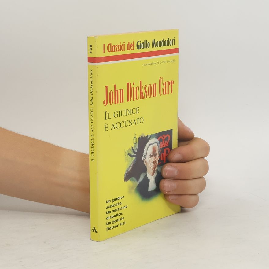 John Dickson Carr Il guidice é accusato