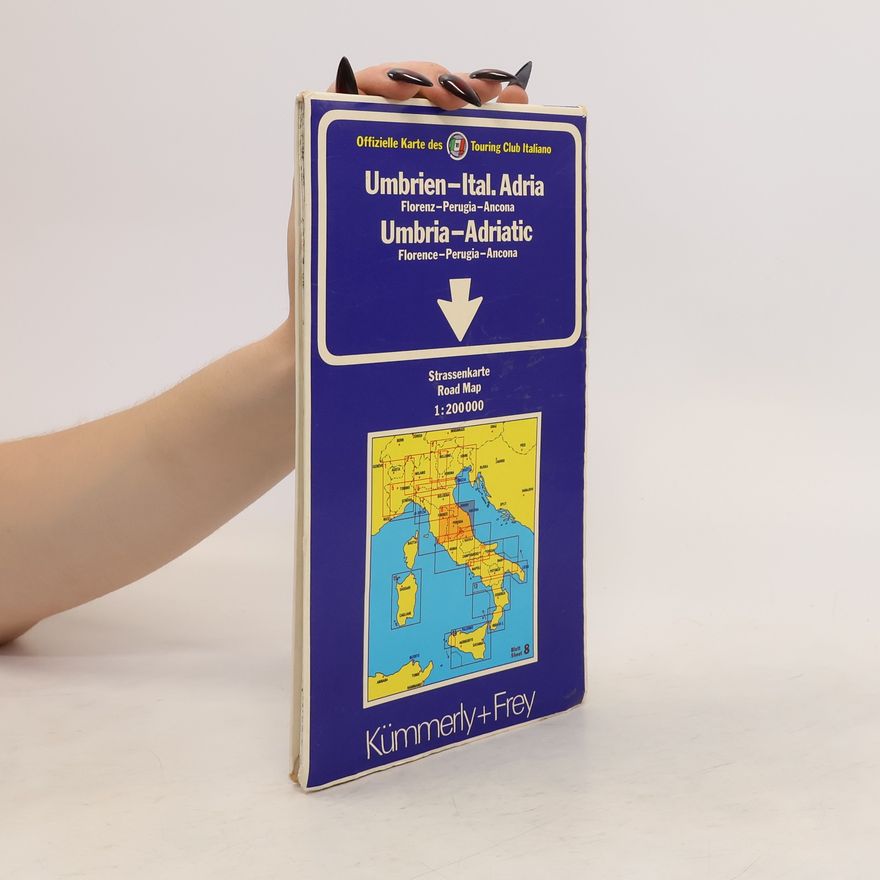 Autorenkollektiv Offizielle Karte des Touring Club Italiano Umbrien-Ital. Adria Florenz-Perugia-Ancona