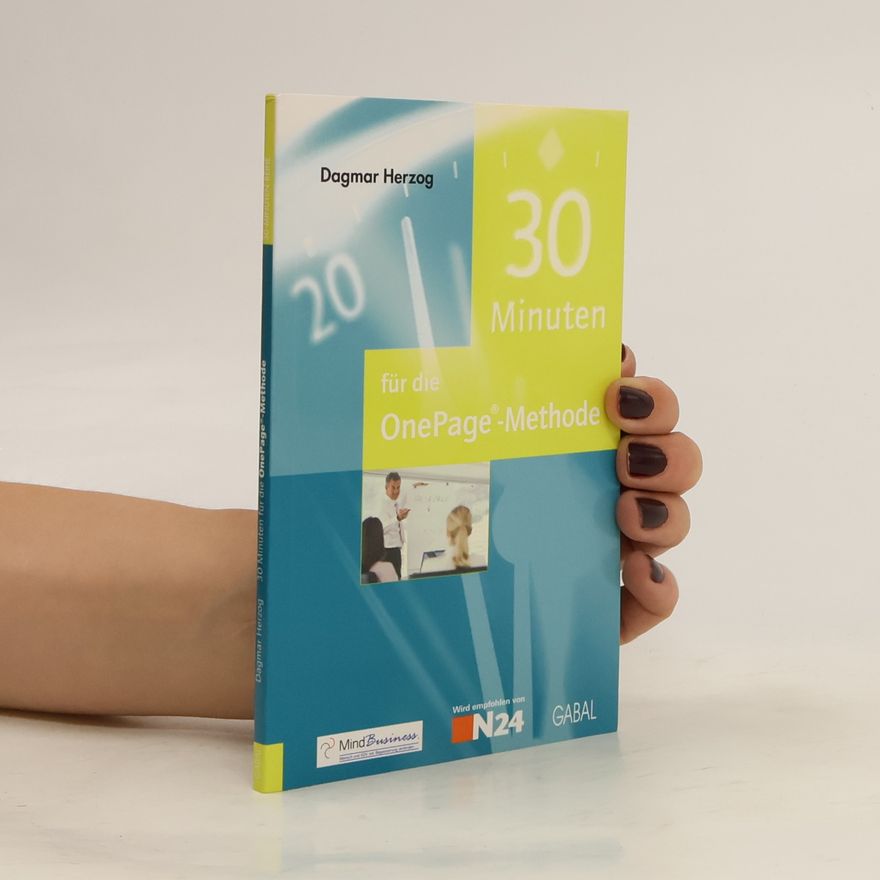 Dagmar Herzog 30 Minuten für die OnePage-Methode