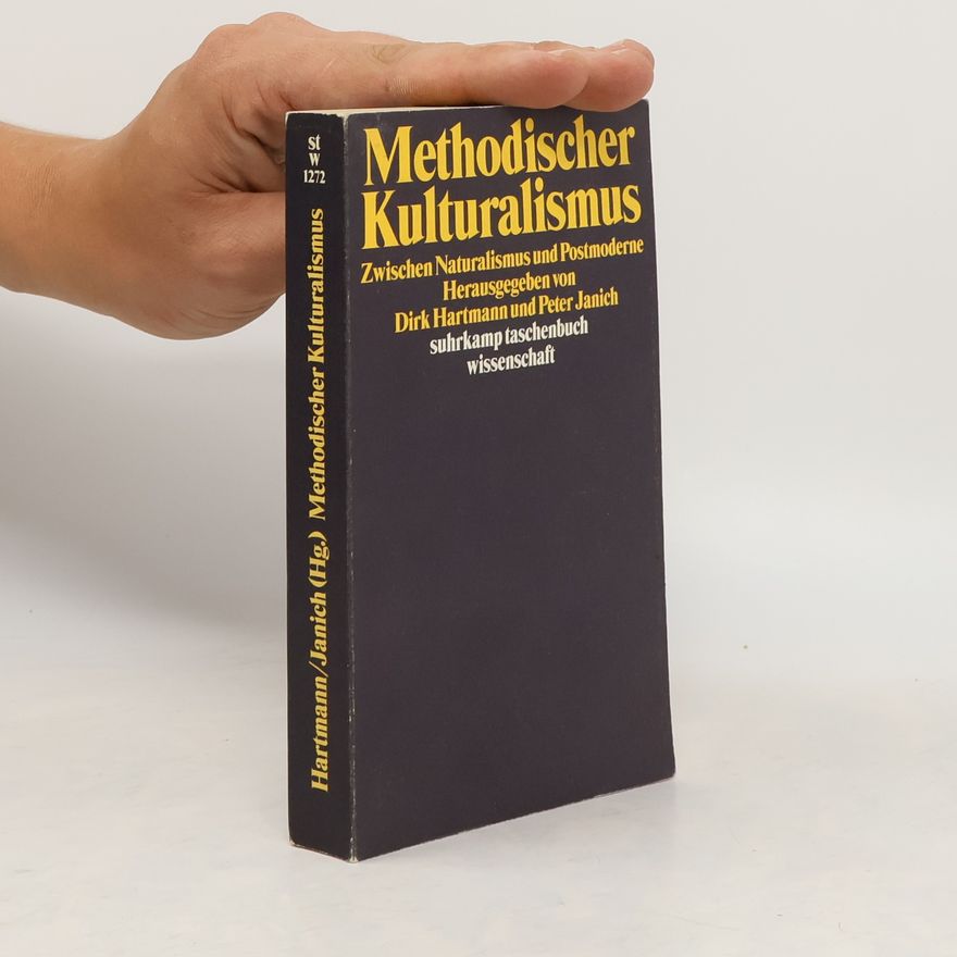 Dirk Hartmann Methodischer Kulturalismus