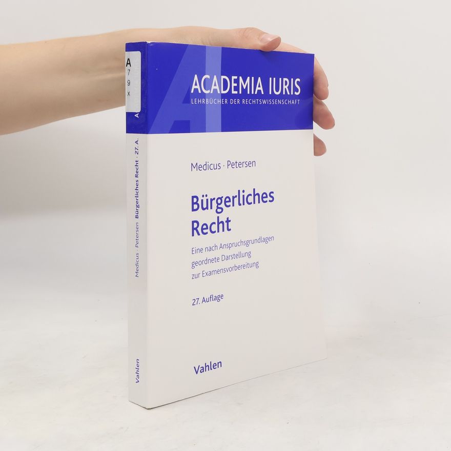 Dieter Medicus Bürgerliches Recht