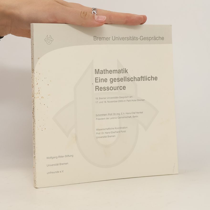 Volker Preuss Mathematik - eine gesellschaftliche Ressource