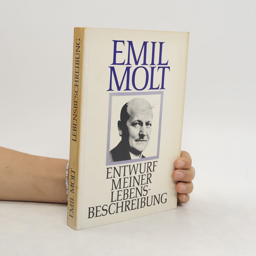 Emil Molt Entwurf meiner Lebensbeschreibung