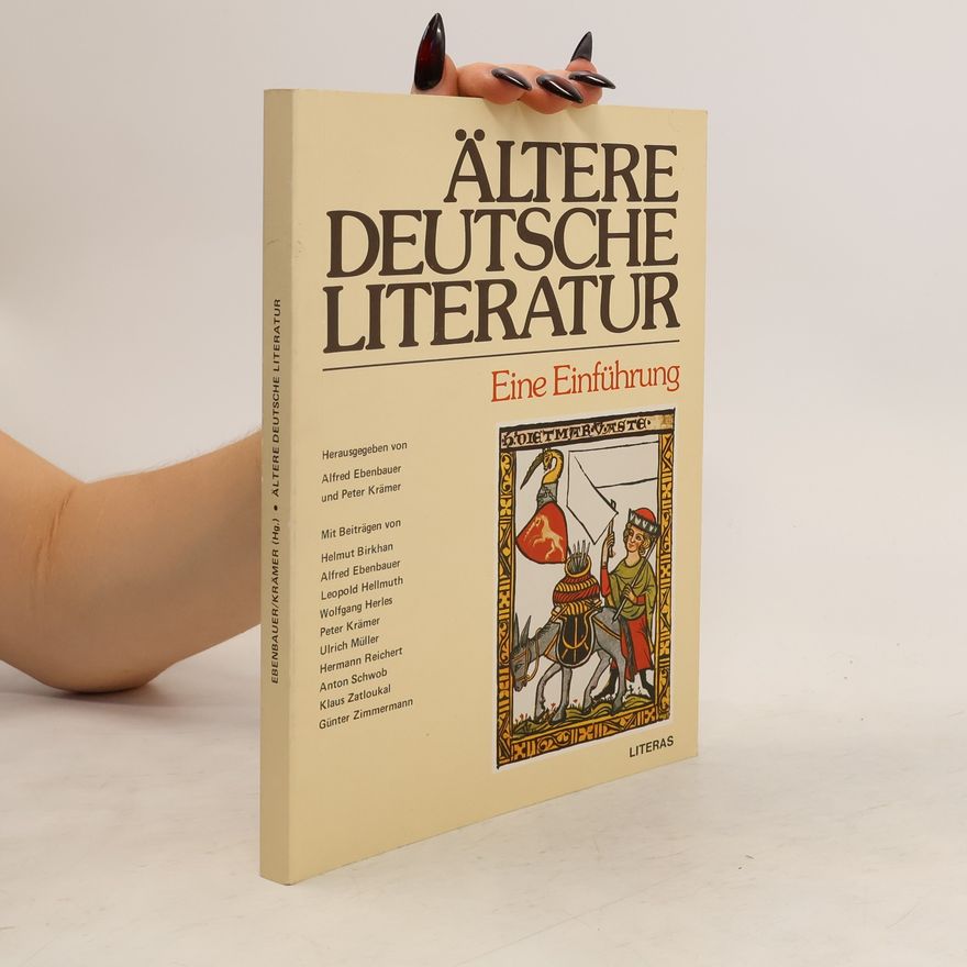 Alfred Ebenbauer Ältere deutsche Literatur